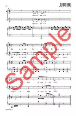 (More) Christmas in about Three Minutes Weston Chant choral in-octavo 2voix avec accompagnement