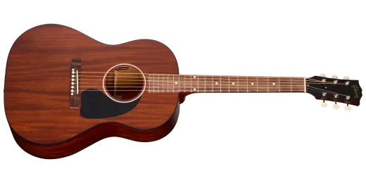 Gibson - LG-2 All Mahogany Faded Acoustic/Electric Guitar with Hardshell Case - Faded Natural