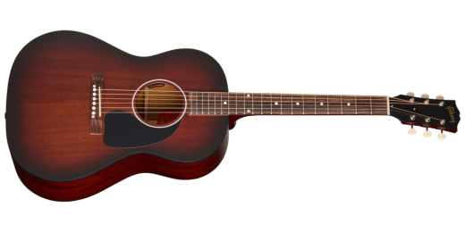 Gibson - LG-2 All Mahogany Faded Acoustic/Electric Guitar with Hardshell Case - Faded Vintage Sunburst