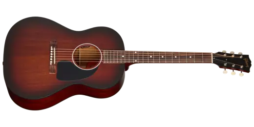 Gibson - LG-2 All Mahogany Faded Acoustic/Electric Guitar with Hardshell Case - Faded Vintage Sunburst
