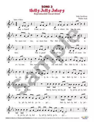 Holly Jolly Jalopy (Musical) - Jacobson/Jack - Book/Media Online