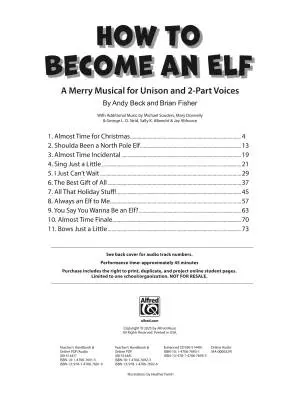 How to Become an Elf - Beck/Fisher - Book/PDF/Audio