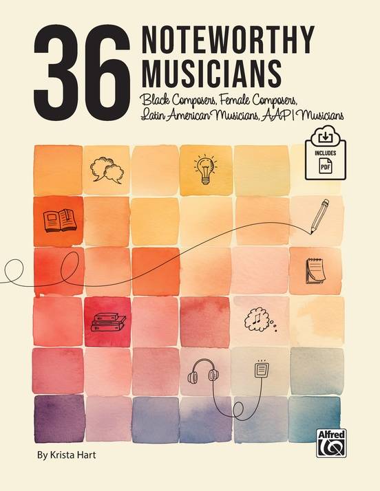 36 Noteworthy Musicians - Hart - Book/PDF Online