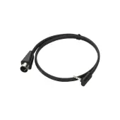 RockBoard by Warwick - Flat TRS to MIDI Type B Cable, Black - 60 cm