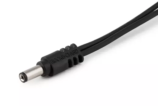 Flat Daisy Chain Cable with 8 Outputs, Straight