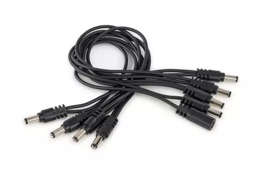 RockBoard by Warwick - Flat Daisy Chain Cable with 8 Outputs, Straight