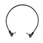 RockBoard by Warwick - Flat Power Cable, Angled\/Angled - 30 cm