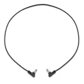 RockBoard by Warwick - Flat Power Cable, Angled\/Angled - 60 cm