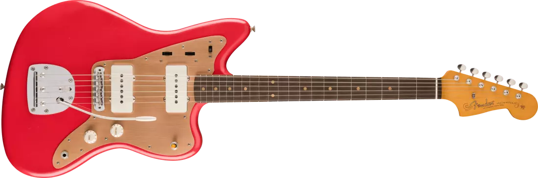 Vintera II Road Worn \'50s Jazzmaster, Rosewood Fingerboard - Fiesta Red