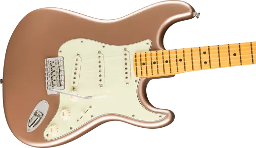 American Professional Classic Stratocaster, Maple Fingerboard - Faded Firemist Gold