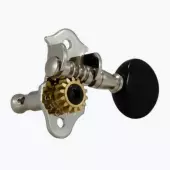 Grover Geared Ukulele Keys (Set of 4) - Nickel