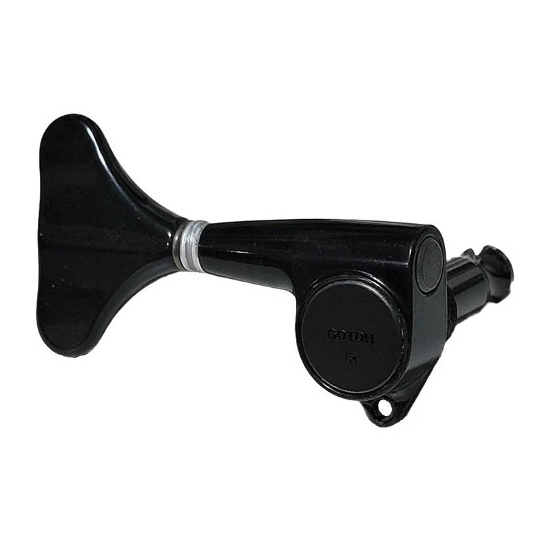 Gotoh Sealed Bass Tuning Key, Treble Side, 20:1 - Black
