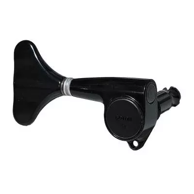 All Parts - Gotoh Sealed Bass Tuning Key, Treble Side, 20:1 - Black