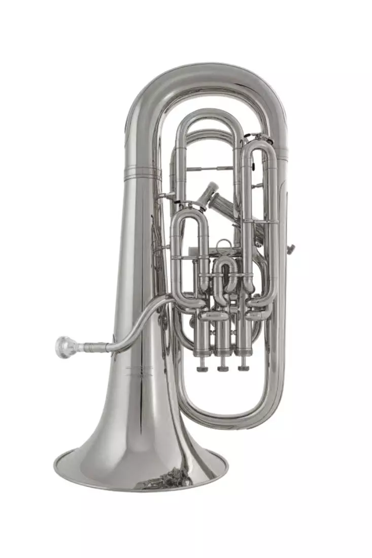 3/4 4 Valve Compensating Euphonium - Silver-Plated