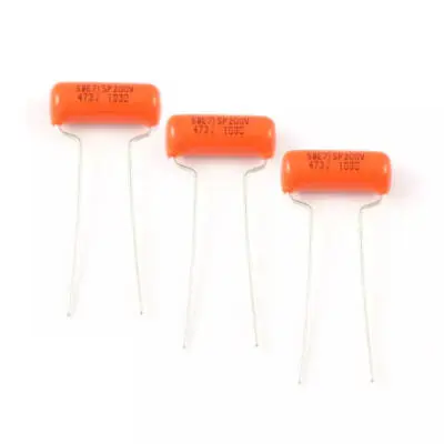 All Parts - Sprague Orange Drop Capacitors .047 uF 200V (3 pcs)
