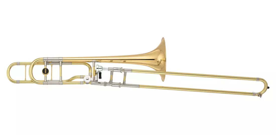 Xeno Tenor Trombone with Open Wrap F-Attachment - Gold Brass Bell