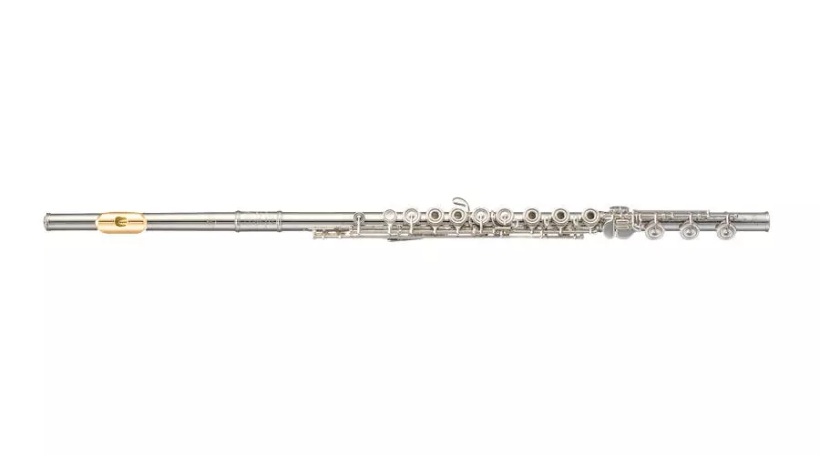 Cresta Sterling Silver Flute with 14K Riser, Offset G, C# Trill, D# and C# Rollers and B Foot