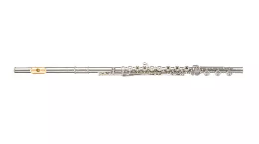 Miyazawa - Cresta Sterling Silver Flute with 14K Riser, Offset G, C# Trill, D# and C# Rollers and B Foot
