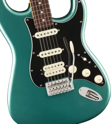 American Professional Classic Stratocaster HSS, Rosewood Fingerboard - Faded Sherwood Green Metallic