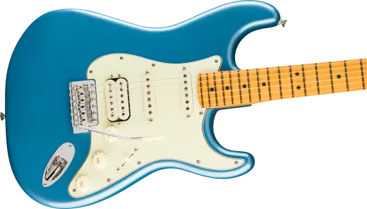 American Professional Classic Stratocaster HSS, Maple Fingerboard - Faded Lake Placid Blue
