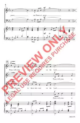 Advent Peace - Larson - Choral Octavo - SATB Accompanied
