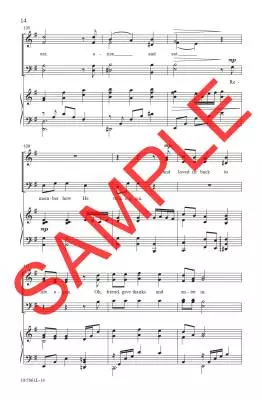 Arise and Eat - Johnson - Choral Octavo - SATB Accompanied