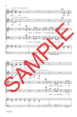 Behold, I Stand at the Door - Nix - Choral Octavo - SATB A Cappella