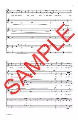 Behold, I Stand at the Door - Nix - Choral Octavo - SATB A Cappella