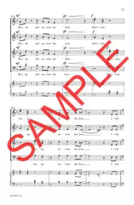 Behold, I Stand at the Door - Nix - Choral Octavo - SATB A Cappella