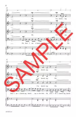 Behold, I Stand at the Door - Nix - Choral Octavo - SATB A Cappella