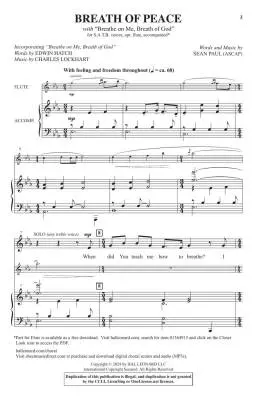 Breath of Peace - Paul - Choral Octavo - SATB/Flute