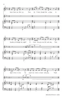 Breath of Peace - Paul - Choral Octavo - SATB/Flute