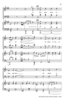 Creator of the Stars of Night - Sorenson - Choral Octavo - SATB Voicing