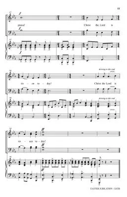 Easter Jubilation - Barrett - Choral Octavo - SATB Accompanied