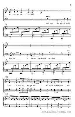 How Marvelous! How Wonderful! - Shackley - Choral Octavo - SATB Accompanied