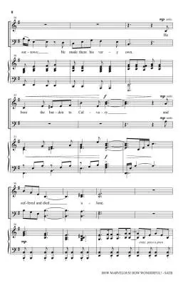 How Marvelous! How Wonderful! - Shackley - Choral Octavo - SATB Accompanied