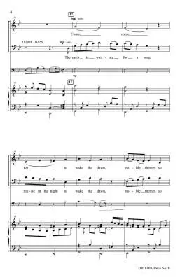 The Longing - Arbaugh/Nolan - Choral Octavo - SATB/Cello