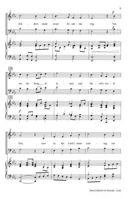 Procession of Praise - Martin - Choral Octavo - SAB Accompanied