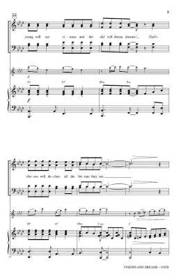 Visions and Dreams (A Pentecost Prophecy) - Barrett - Choral Octavo - SATB/Piano/Flute