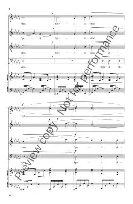Spirit Divine - Durance - Choral Octavo - SATB Accompanied