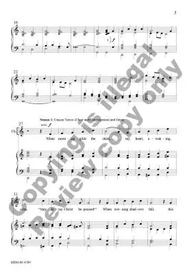 When Morning Gilds the Skies - Behnke - Choral Octavo - SATB Accompanied