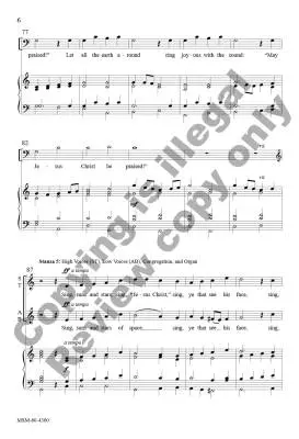 When Morning Gilds the Skies - Behnke - Choral Octavo - SATB Accompanied