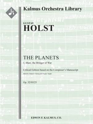 Edwin F. Kalmus - Planets, Op.32/H125, No.1 Mars - Holst - Book - Full Score