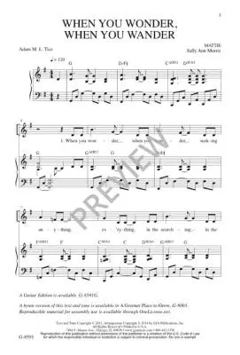 When You Wonder - Morris - Choral Octavo - 2-Pt Accompanied