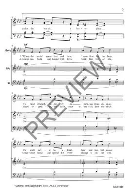 Good Trouble - Keesecker - Choral Octavo - SATB A Cappella
