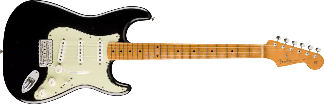 Vintera II Road Worn \'60s Stratocaster, Maple Fingerboard - Black