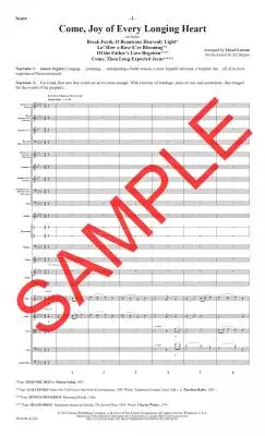 Glory to the Newborn King - Larson/Hogan - Book - Full Score