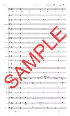 Glory to the Newborn King - Larson/Hogan - Book - Full Score