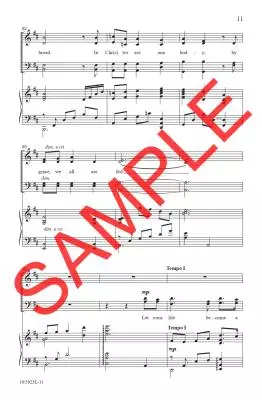 A Communion of Compassion - Johnson - Choral Octavo - SATB Accompanied