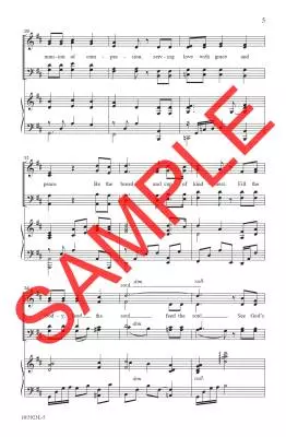A Communion of Compassion - Johnson - Choral Octavo - SATB Accompanied